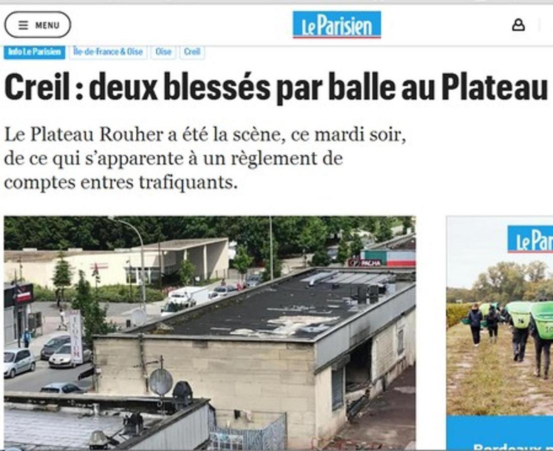 Chambres Meublees Chez L'Habitant Dans Appartement Proche Gare Sncf Creil Bagian luar foto