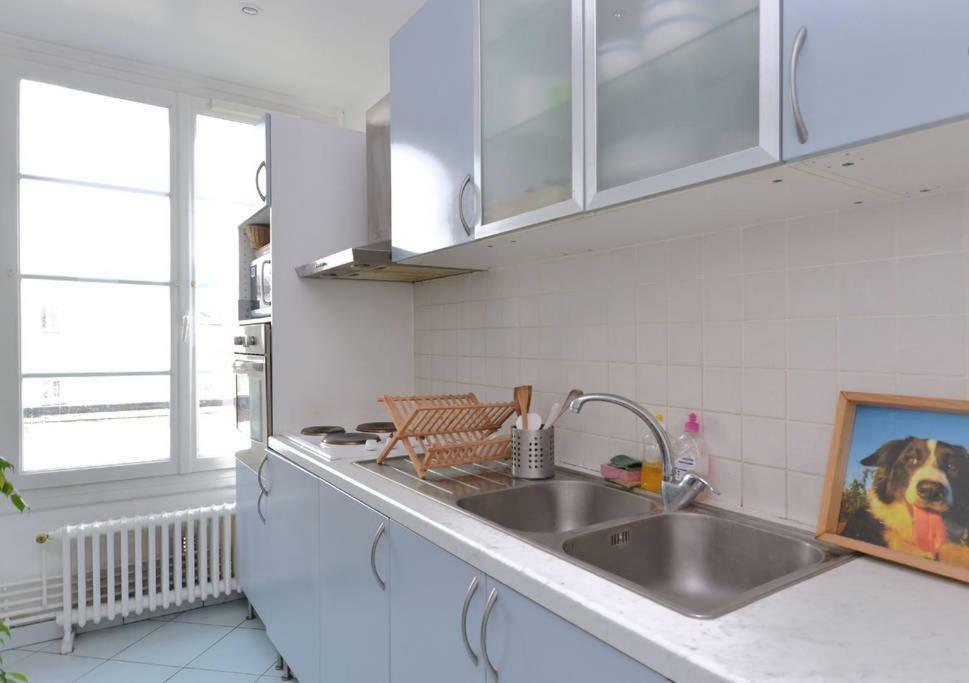 Chambres Meublees Chez L'Habitant Dans Appartement Proche Gare Sncf Creil Bagian luar foto